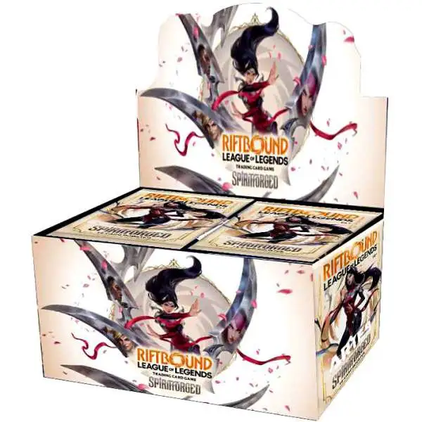 Riftbound: League of Legends Trading Card Game SpiritForged Booster Box [24 Packs] (Pre-Order ships February)
