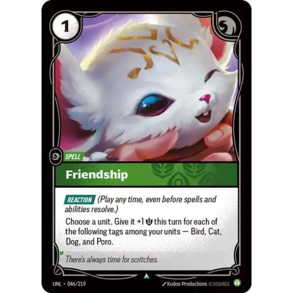 Riftbound League of Legends Trading Card Game Unleashed Single