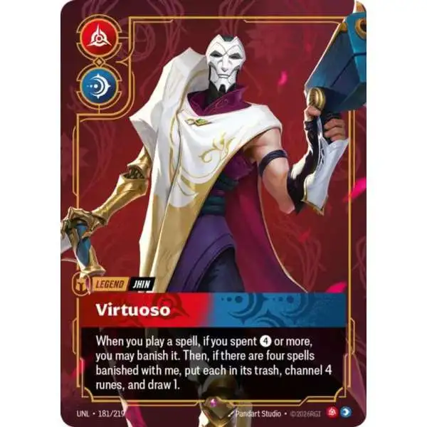 Riftbound League of Legends Trading Card Game Unleashed Single