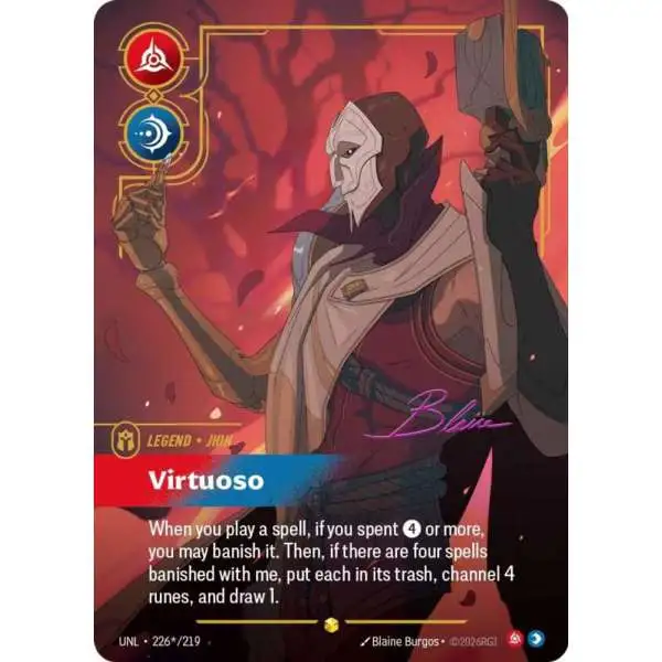 Riftbound League of Legends Trading Card Game Unleashed Single