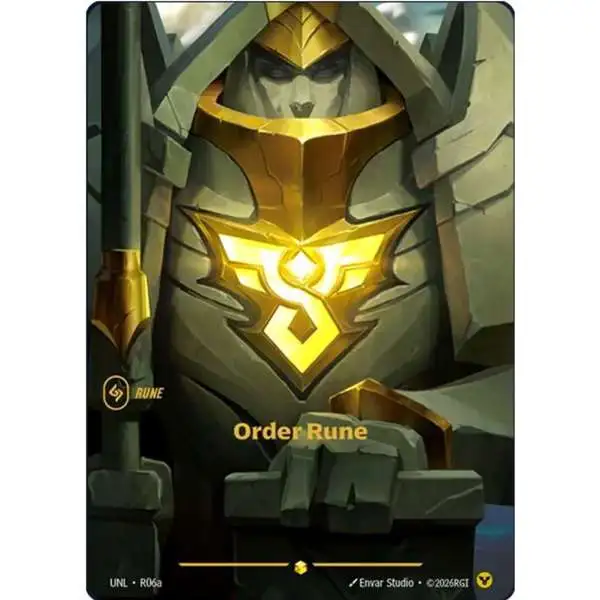 Riftbound League of Legends Trading Card Game Unleashed Single