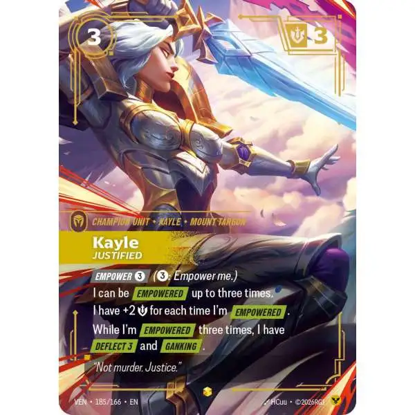 Riftbound League of Legends Trading Card Game Vendetta Single Card