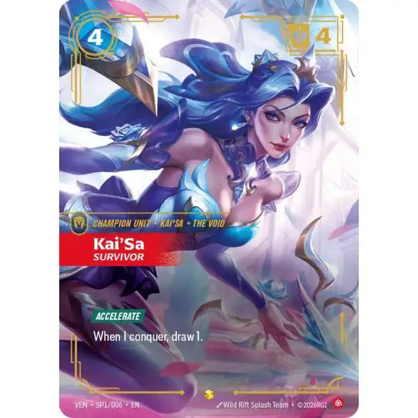 Riftbound League of Legends Trading Card Game Vendetta Single Card