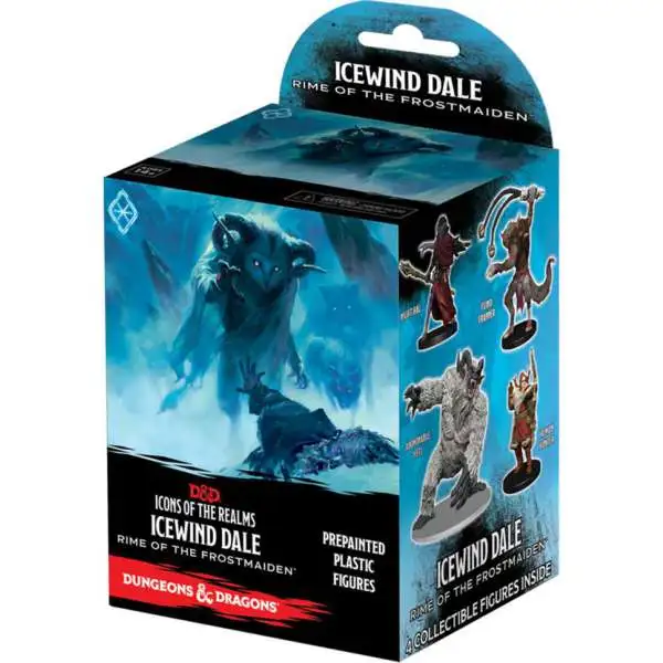 Dungeons & Dragons 5th Edition Icewind Dale: Rime of the Frostmaiden Mystery Pack [4 Miniatures]