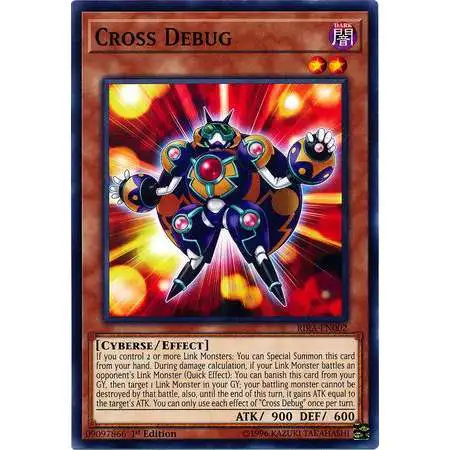 YuGiOh Rising Rampage Common Cross Debug RIRA-EN002
