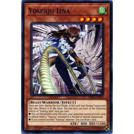 YuGiOh Rising Rampage Common Yosenju Izna RIRA-EN010