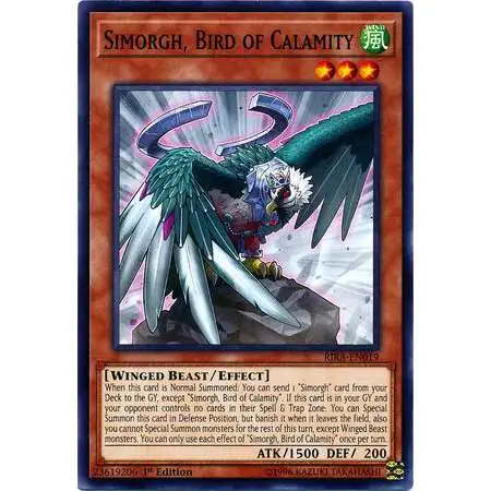 simorgh yugioh deck Yu-Gi-Oh! - Bird of Protection - RIRA-EN020 - Common - 1st Edition Lord of the Storm set Simorgh, Bird of Calamity