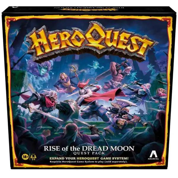 Heroquest Rise of the Dread Moon Board Game Expansion Quest Pack