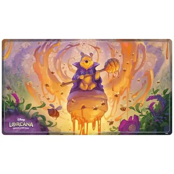 Disney Lorcana Trading Card Game Rise of the Floodborn Hunny Wizard Winnie the Pooh Playmat