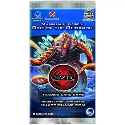 Chaotic M'arrillian Invasion Rise of the Oligarch Booster Pack [9 Cards] (Pre-Order ships June)