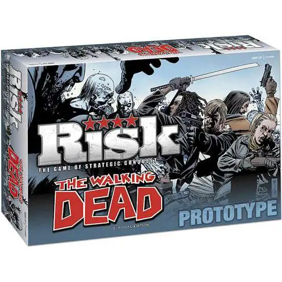 Comic Games The Walking Dead Survival Edition Risk Exclusive Board Game [Damaged Package]