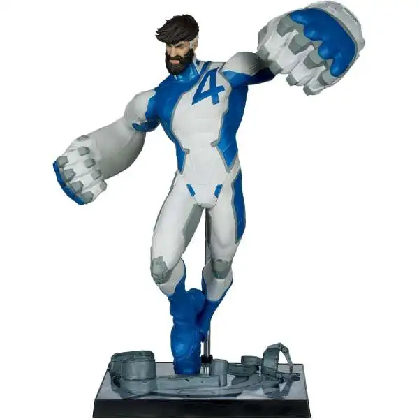 McFarlane Toys Marvel Rivals Gamerverse Mr. Fantastic Posed Figure with Scene & Comic Book