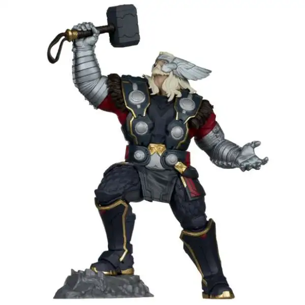 McFarlane Toys Marvel Rivals Thor Exclusive Posed Figure with Scene