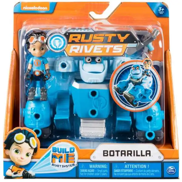 Nickelodeon Rusty Rivets Build Me Rivet System Botarilla Figure