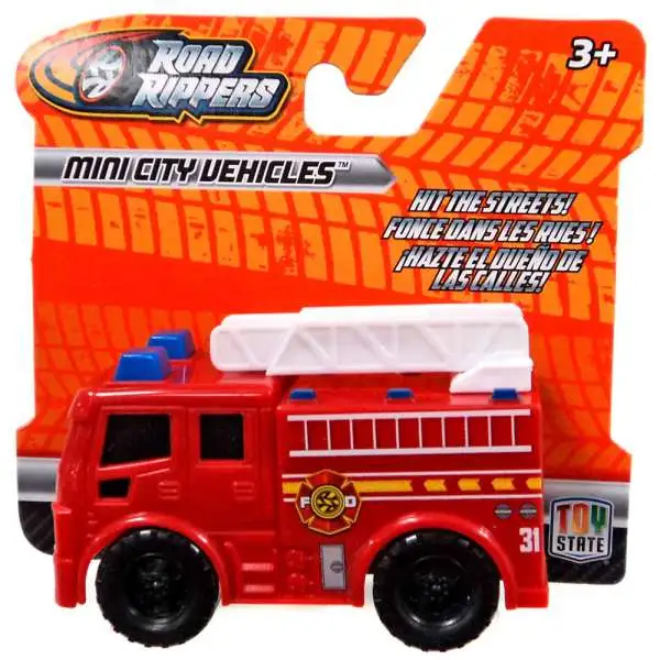 Road Rippers Fire Truck Plastic Car [Loose]