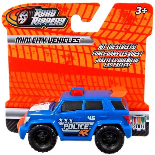 Road Rippers Police SUV Plastic Car [Loose]