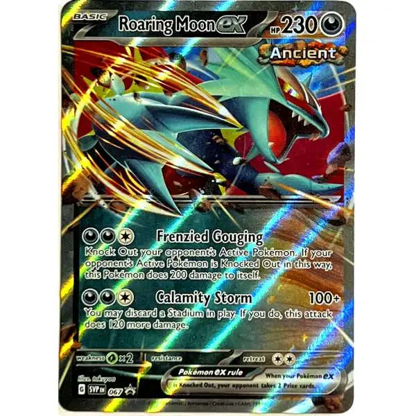 Pokemon Scarlet Violet Single Card Promo Roaring Moon Ex Svp-067 