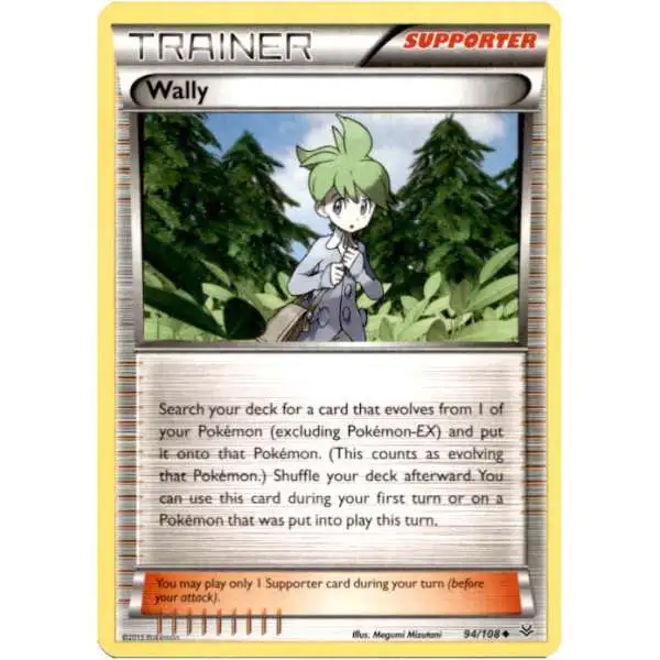 Pokemon Trading Card Game XY Roaring Skies Uncommon Wally #94
