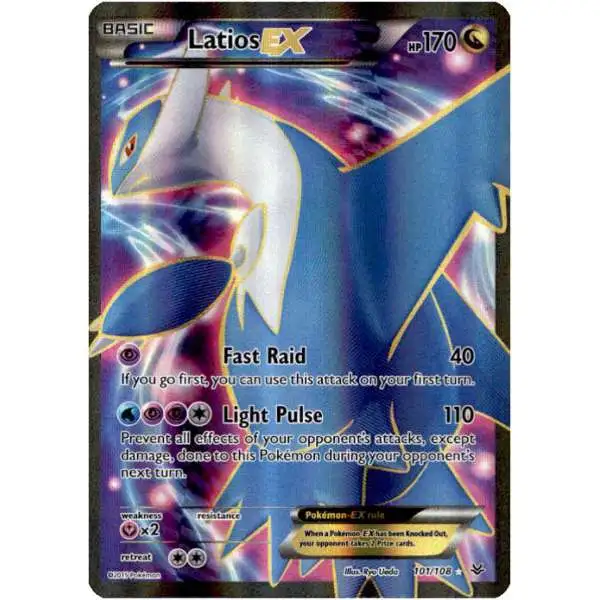 Pokemon Trading Card Game XY Roaring Skies Ultra Rare Latios EX #101