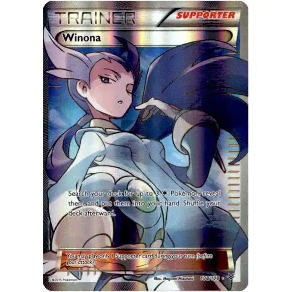 winona pokemon card - (108/108) - XY Roaring Skies Age Group Winona Pokemon Cards Price Guide