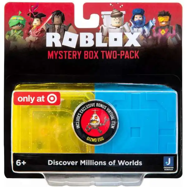 Roblox Series 9 & Celebrity Series 7 Exclusive Mystery 2-Pack Easter Set [Bonus Gizmo Egg Virtual Item Code Included!]
