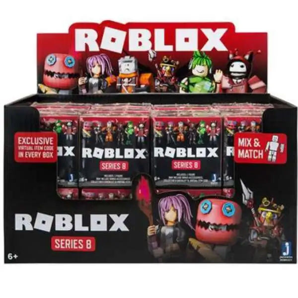 Roblox Action Collection - Micro Plush Series 1 Meep City Mystery Pack  [Includes Exclusive Virtual Item] 