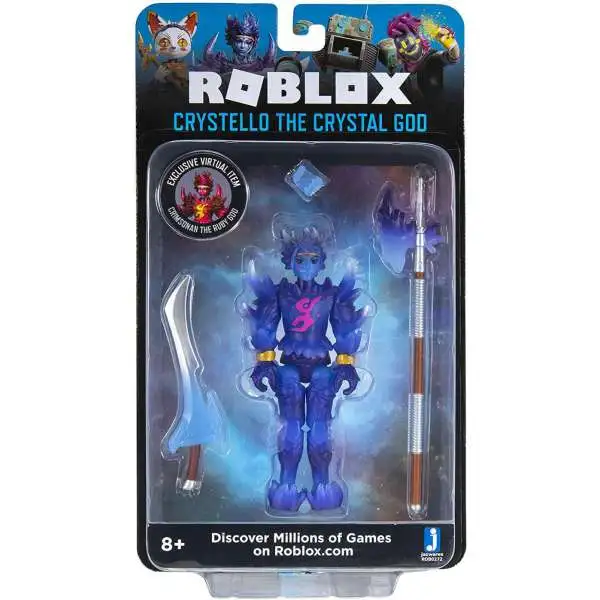 Roblox Cyradile the Crystal God フィギュア Roblox Crystello the Crystal God 3 Action Figure Jazwares - ToyWiz