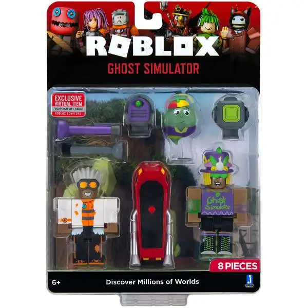 Roblox Series 3 Ghost Simulator Ghost Hunter Rose 3 Deluxe Mystery Pack ...