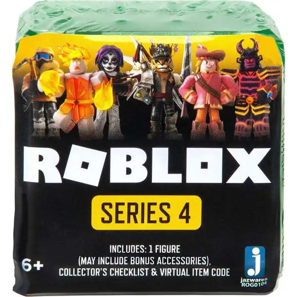 Roblox Series 11 Figure & Virtual Item Code Purple Blind Bag Box