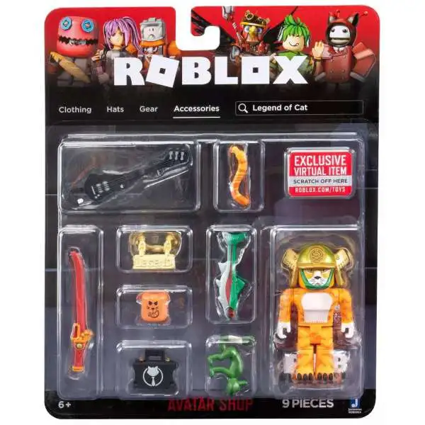 Roblox Avatar Shop Legend of Cat Action Figure