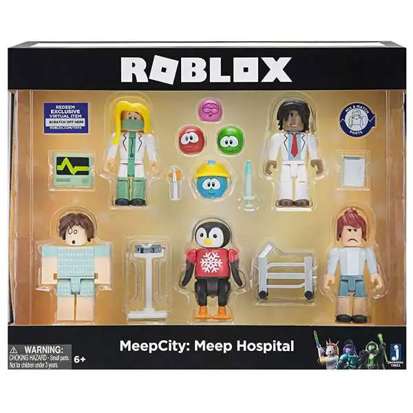 Roblox MeepCity: Meep Hospital 3-Inch Figure 5-Pack Set