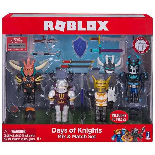  Roblox Action Collection - Field Trip Z: Principal Boss Four  Figure Pack [Includes Exclusive Virtual Item] : Toys & Games