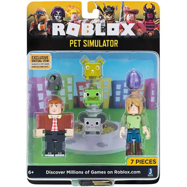 Roblox Celebrity Collection Pet Simulator Action Figure Game Pack