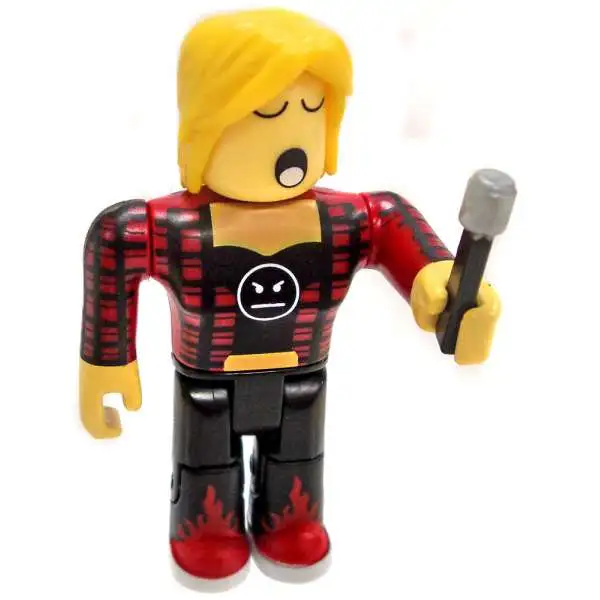 Roblox Punk Rock Singer with Microphone 3-Inch Minifigure [Loose]