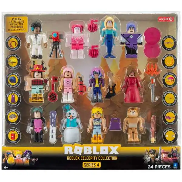 Roblox Series 4 Celebrity Collection Exclusive Action Figure 12-Pack