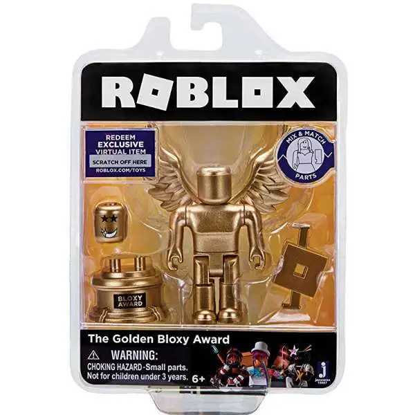 Roblox The Golden Bloxy Award Action Figure