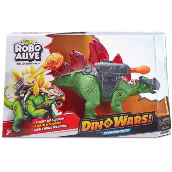 Robo Alive Dino Wars Stegosaurus Robotic Pet Figure