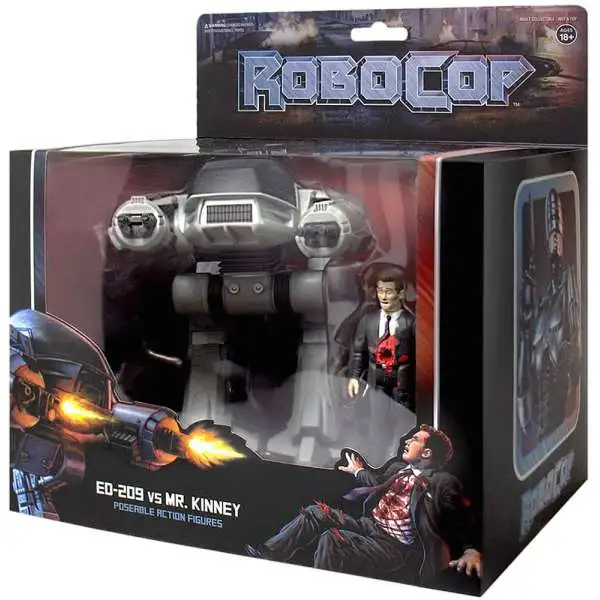 ReAction Robocop ED-209 & Dead Businessman Action Figure 2-Pack