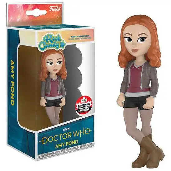 Funko Doctor Who Rock Candy Amy Pond Exclusive Vinyl Figure