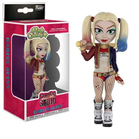 Funko DC Bombshells Rock Candy Harley Quinn Vinyl Figure [Suicide Squad, Holding Bat]