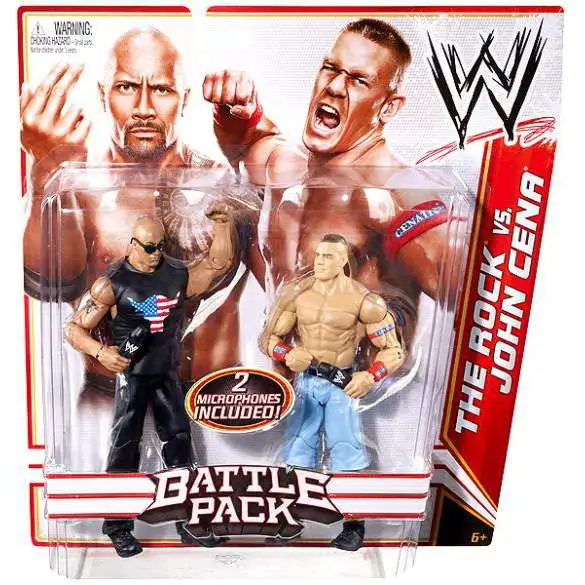 WWE John Cena Wrestlemania Battle Pack Assortment Action Figure Mattel 