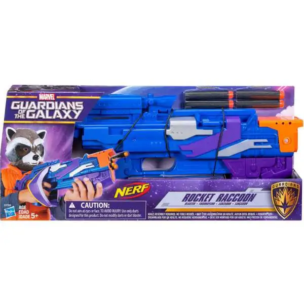 Marvel Guardians of the Galaxy Nerf Rocket Raccoon Roleplay Toy