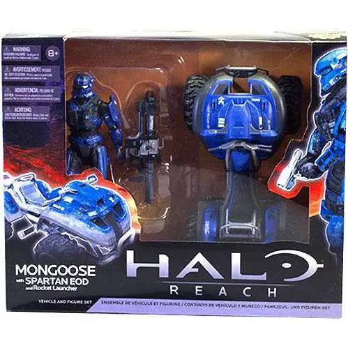 McFarlane Toys Halo Reach Mongoose with Spartan EOD and Rocket Launcher Action Figure Set