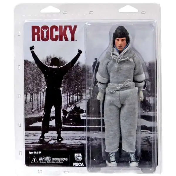 NECA Rocky Balboa Clothed Action Figure [Sweat Suit]