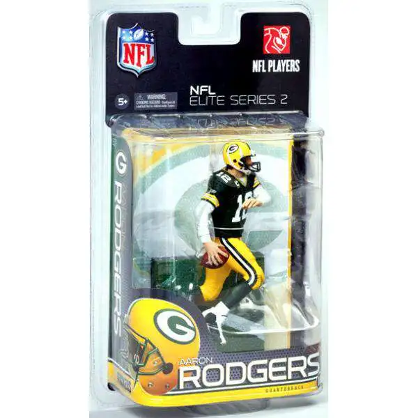 McFarlane Toys NFL Green Bay Packers Sports Picks Football Elite 2011 Series 2 Aaron Rodgers Action Figure