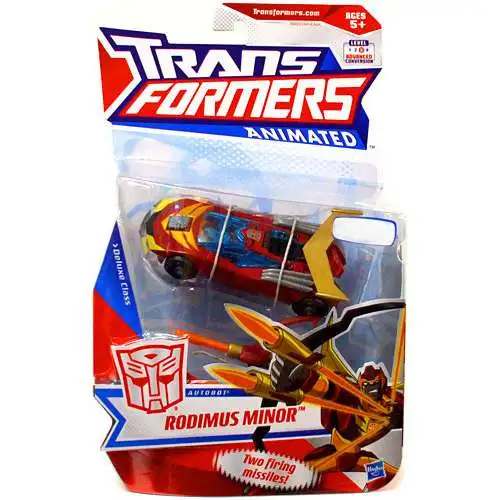 Transformers Animated Rodimus Minor Exclusive Deluxe Action Figure