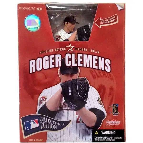 McFarlane Toys MLB Houston Astros Sports Picks Baseball Collector's Edition Roger Clemens Action Figure [Houston Astros]