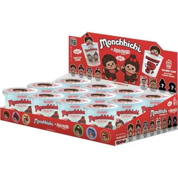 Rokimoto Monchhichi Mystery Box [12 Packs, Find the Slurprise] (Pre-Order ships April)