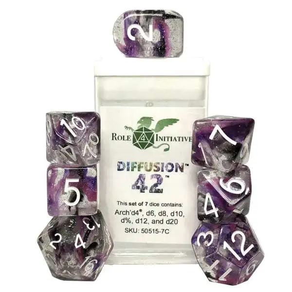 Role 4 Initiative Diffusion 42 Set of 15 Dice