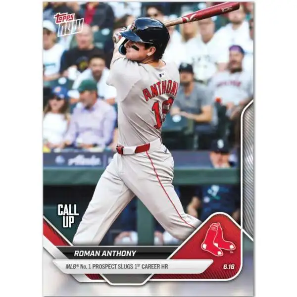 MLB Boston Red Sox 2025 NOW Baseball Roman Anthony #305 [Rookie, 1st Home Run]